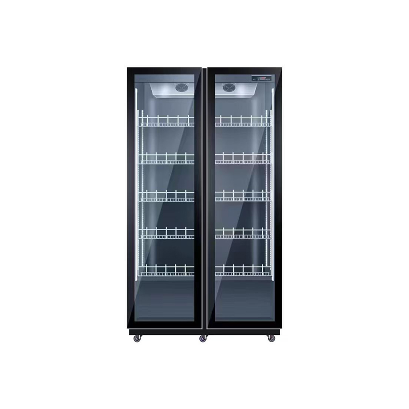 Wine Beer Dual Zone - Двухдверный холодильник с воздушным охлаждением, витрина