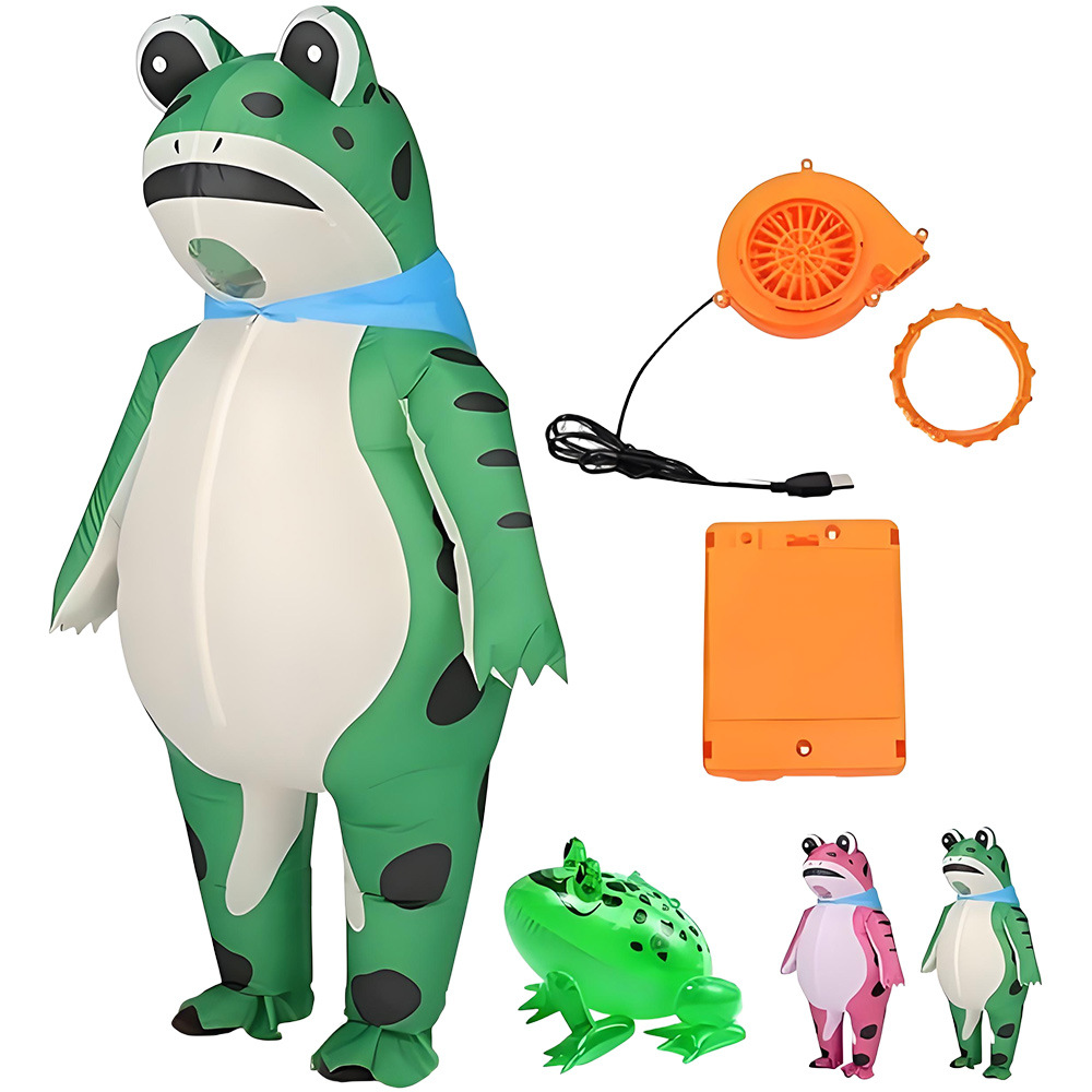 Cocktail Shaker Set - Надувной костюм лягушки ZOETOPKID для косплея,