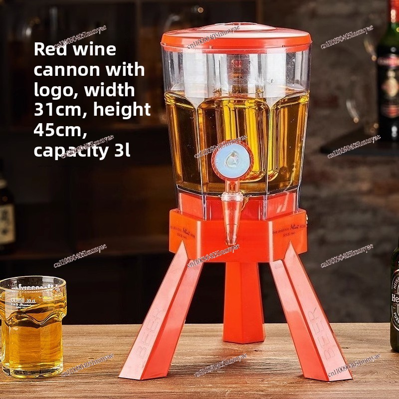 3-литровый пивной кег с краном – обзор и цена Wine Draft Beer
