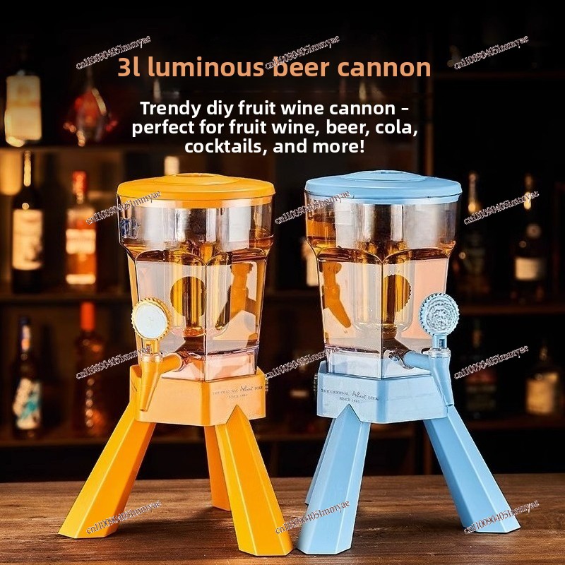 3-литровый пивной кег с краном – обзор и цена Wine Draft Beer